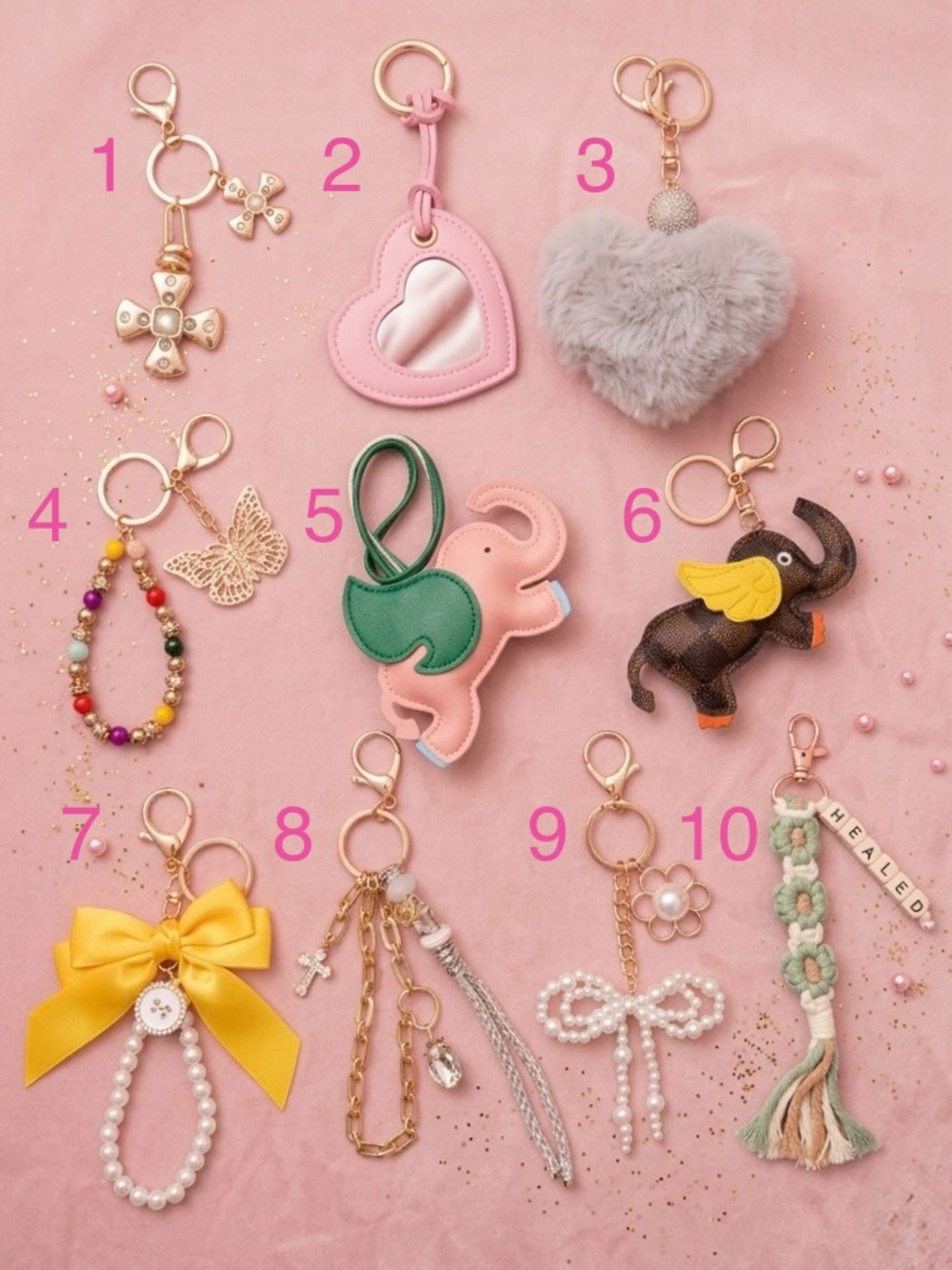 Bag Charms (pick one)
